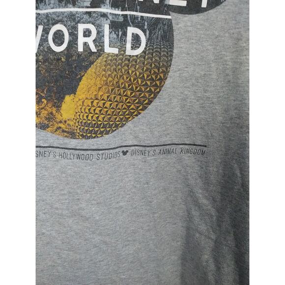 Disney Parks Walt Disney World Woman S Grey Short Sleeve Tee - Picture 4 of 8
